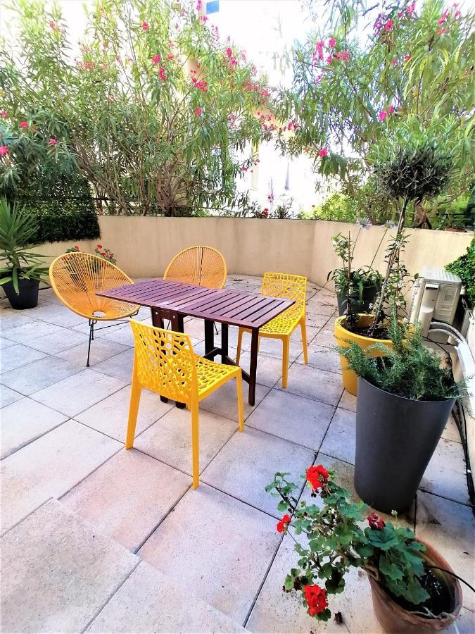 Studio Neuf 25 M2, Terrasse 35 M2 Proche Port Nice, Centre Ville 外观 照片