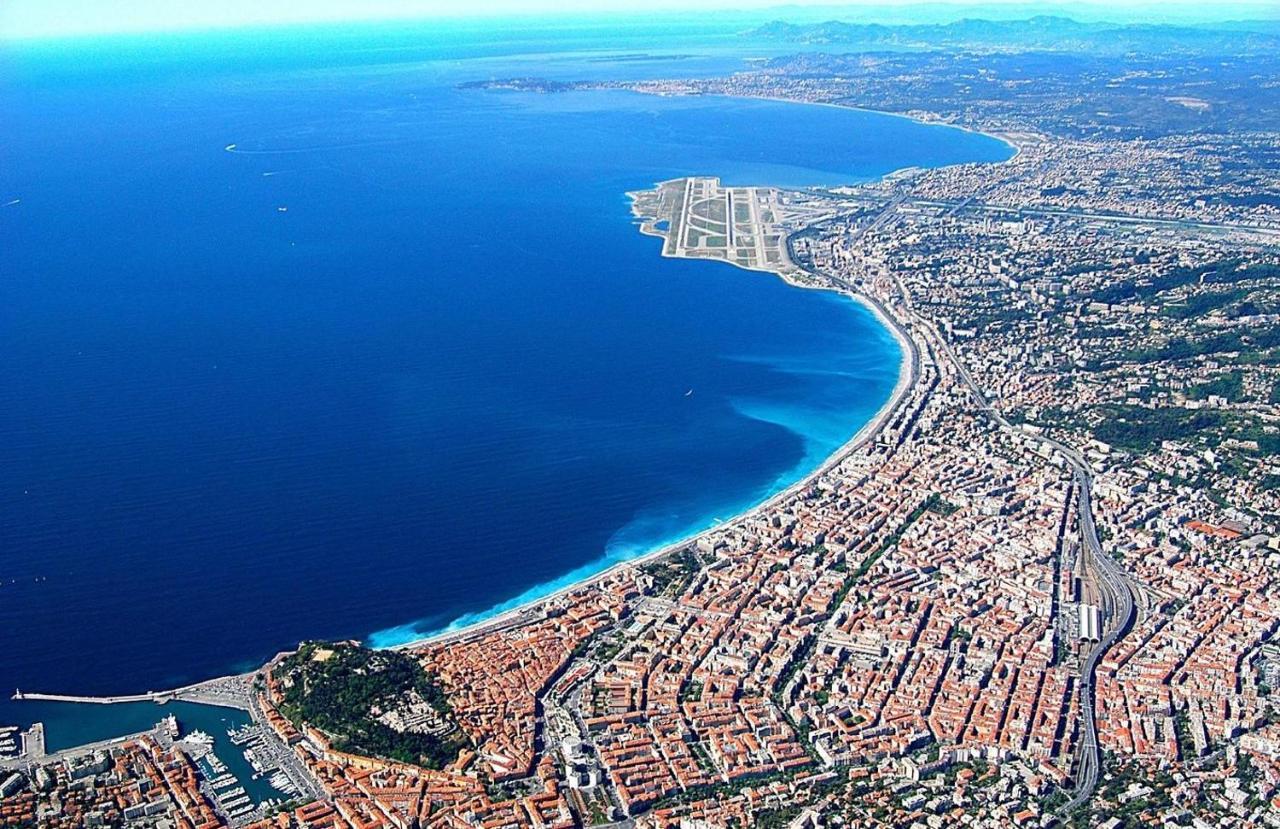 Studio Neuf 25 M2, Terrasse 35 M2 Proche Port Nice, Centre Ville 外观 照片