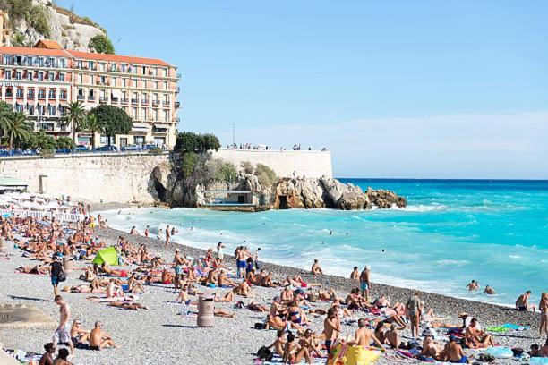 Studio Neuf 25 M2, Terrasse 35 M2 Proche Port Nice, Centre Ville 外观 照片